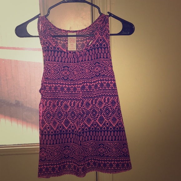 Blue and pink Tank top - Picture 1 of 3